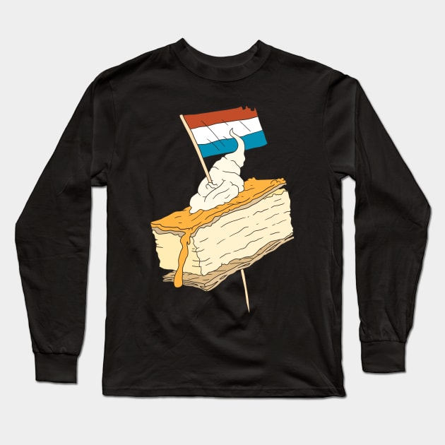 tompoes with dutch flag. Long Sleeve T-Shirt by JJadx